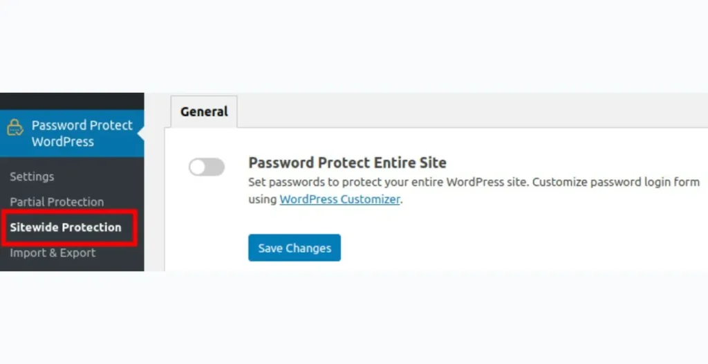 Password Protected